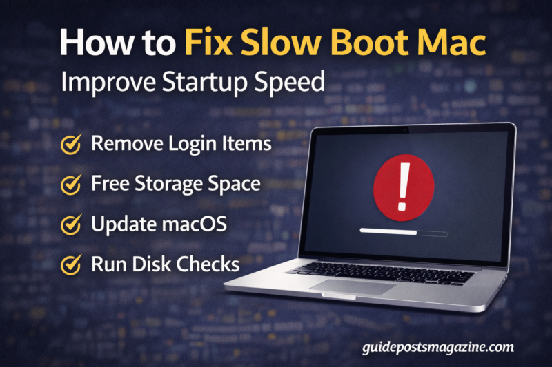 How to Fix Slow Boot Mac and Improve Startup Speed
