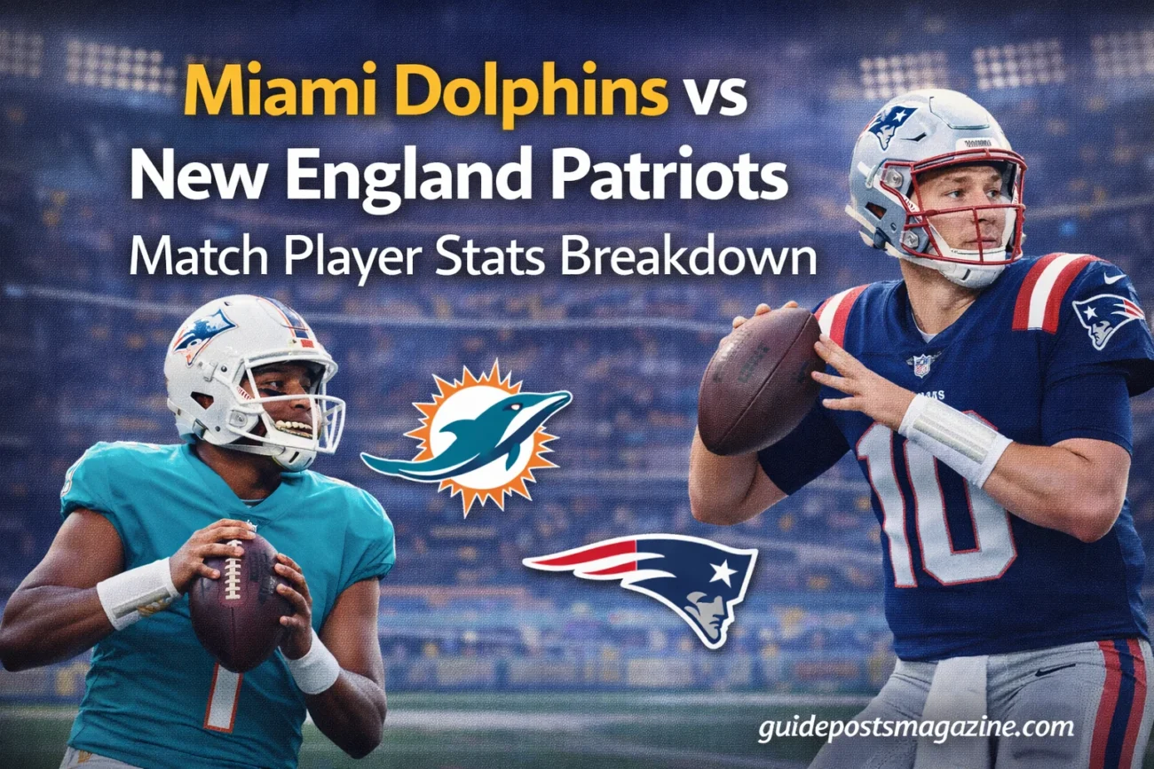 Miami Dolphins vs New England Patriots Match Player Stats Breakdown